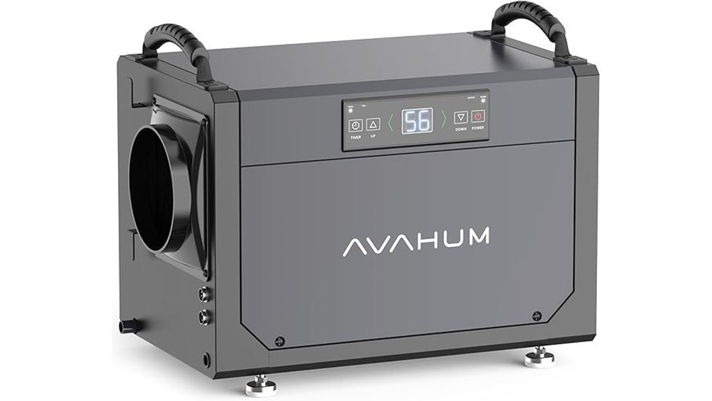 high capacity crawl space dehumidifier