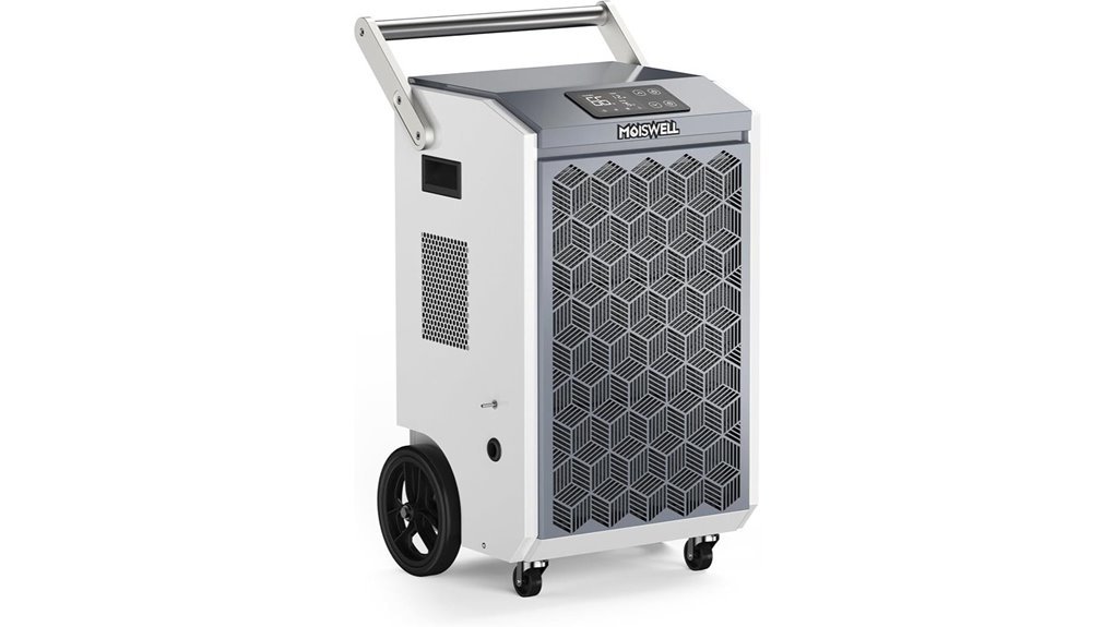 high capacity dehumidifier system