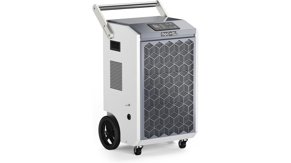 high capacity dehumidifier system