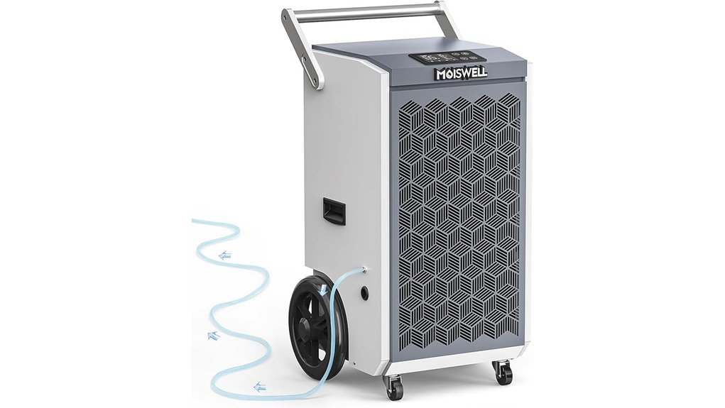 high capacity dehumidifier with pump