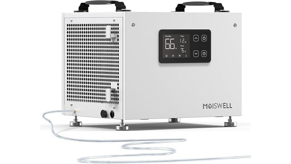 high capacity dehumidifier with pump