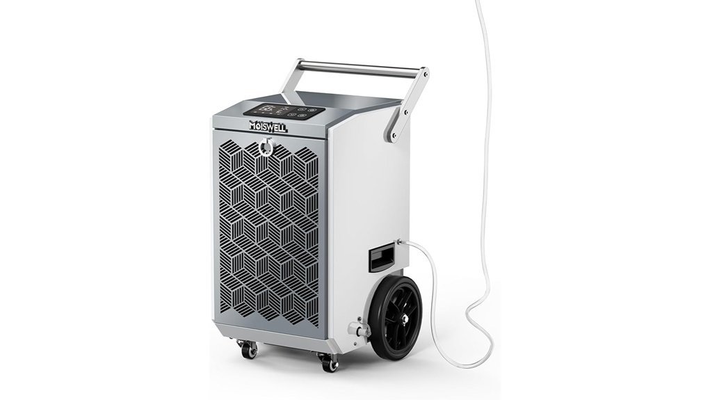 high capacity dehumidifier with pump