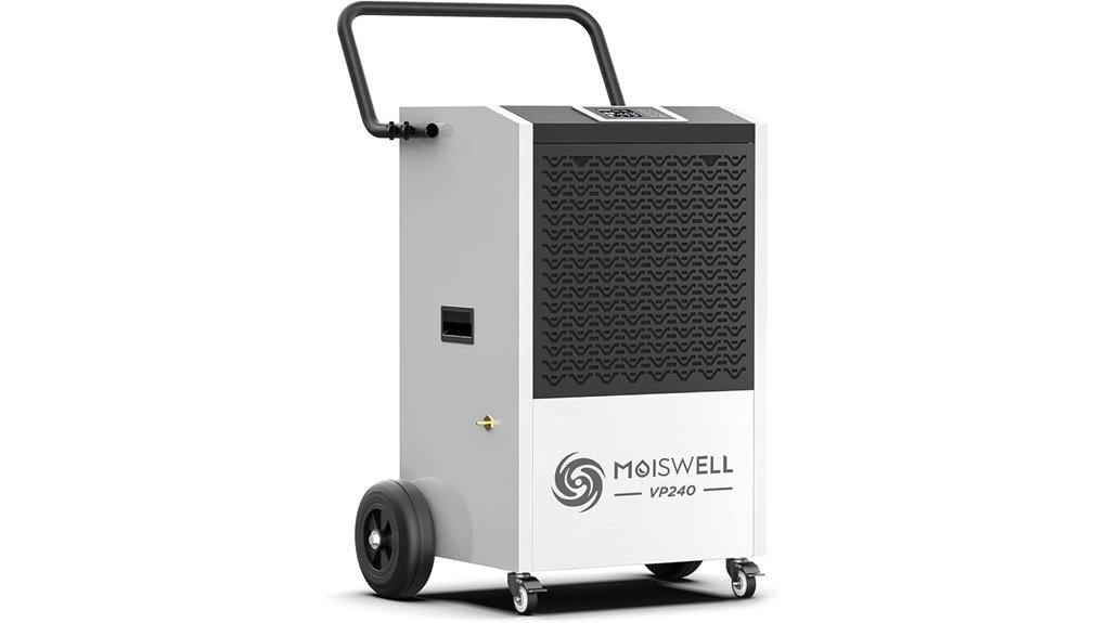 high capacity dehumidifier with pump