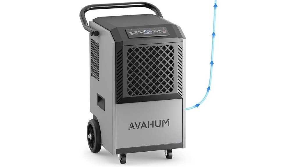 high capacity dehumidifier with pump