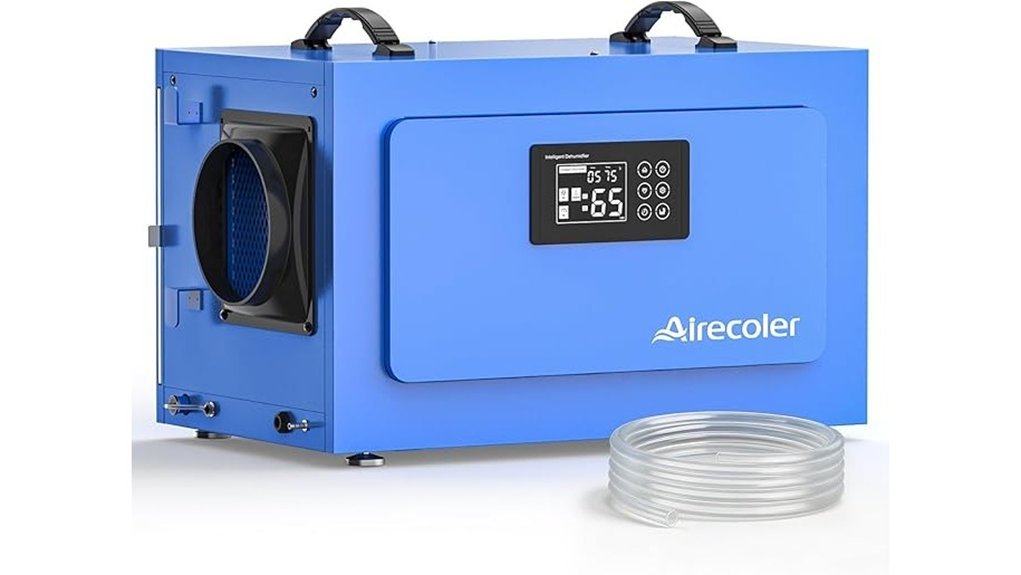 high capacity dehumidifier with pump