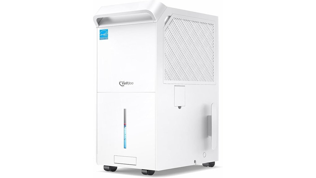 high capacity energy efficient dehumidifier