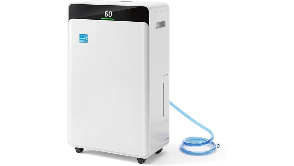 high capacity energy efficient dehumidifier
