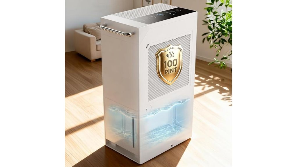 high capacity home dehumidifier