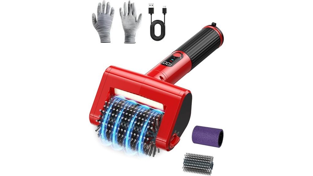 high speed cordless grill cleaner