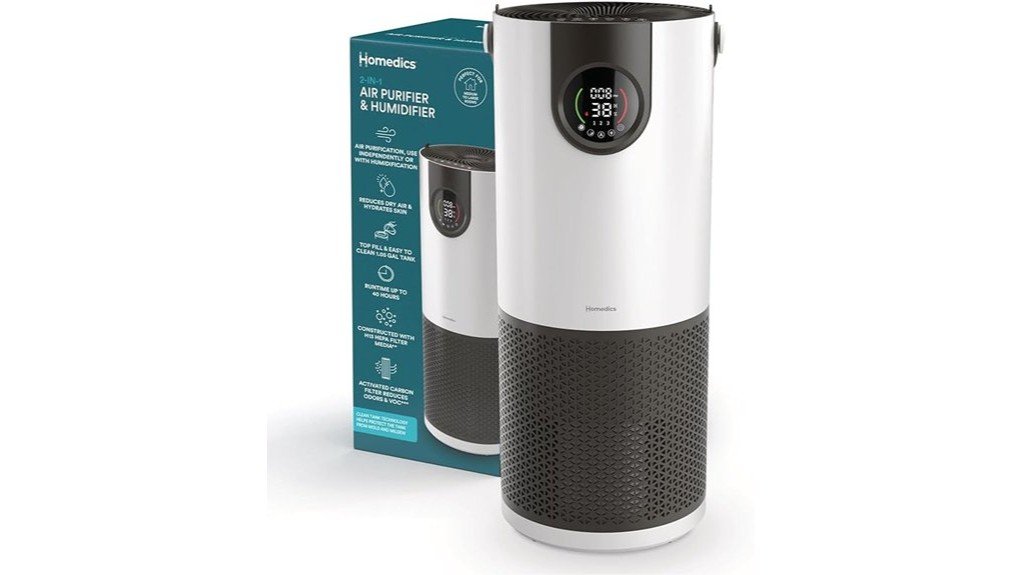 homedics air purifier review