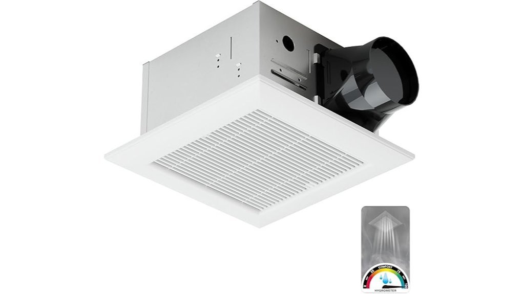 humidity sensing exhaust fan