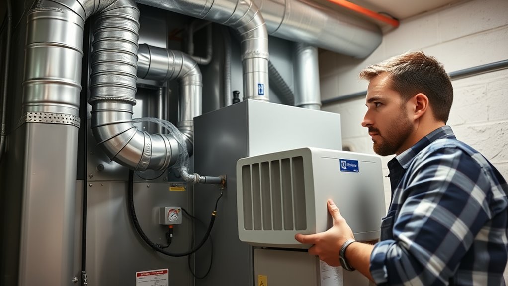 integrate dehumidifier with hvac
