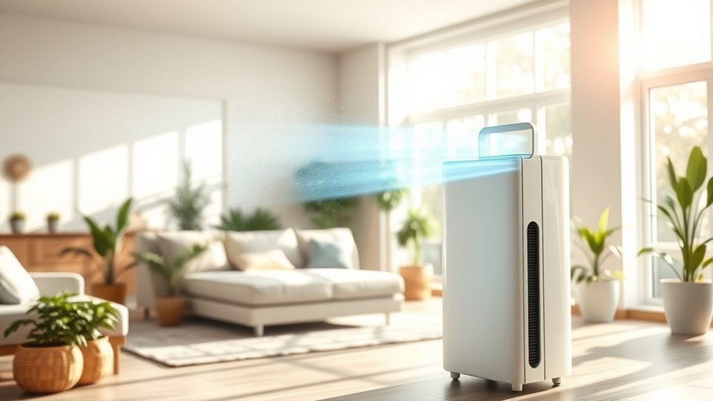 ionizer dehumidifier improves air quality