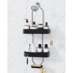 kitsure hanging shower organizer