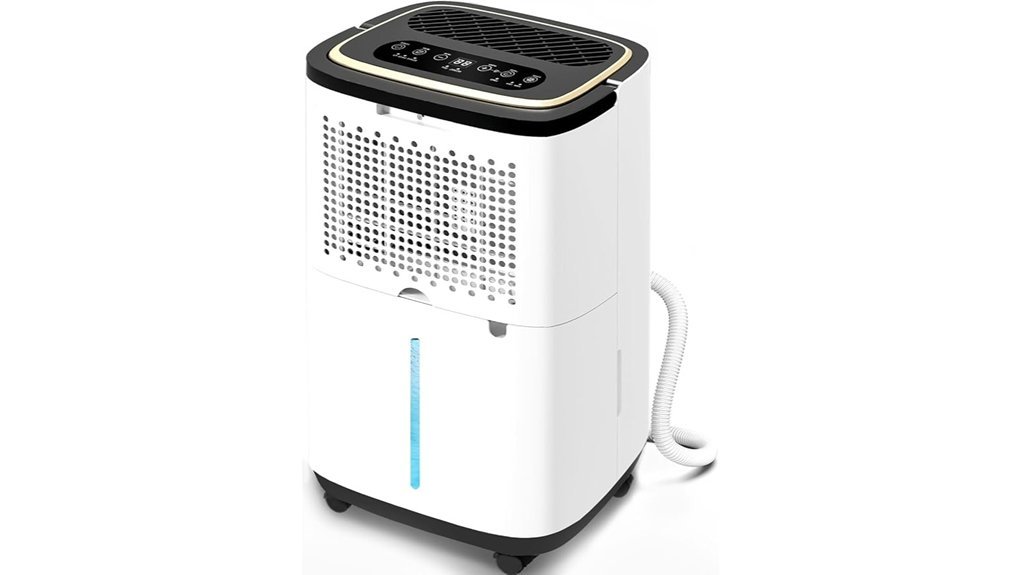 large basement dehumidifier system