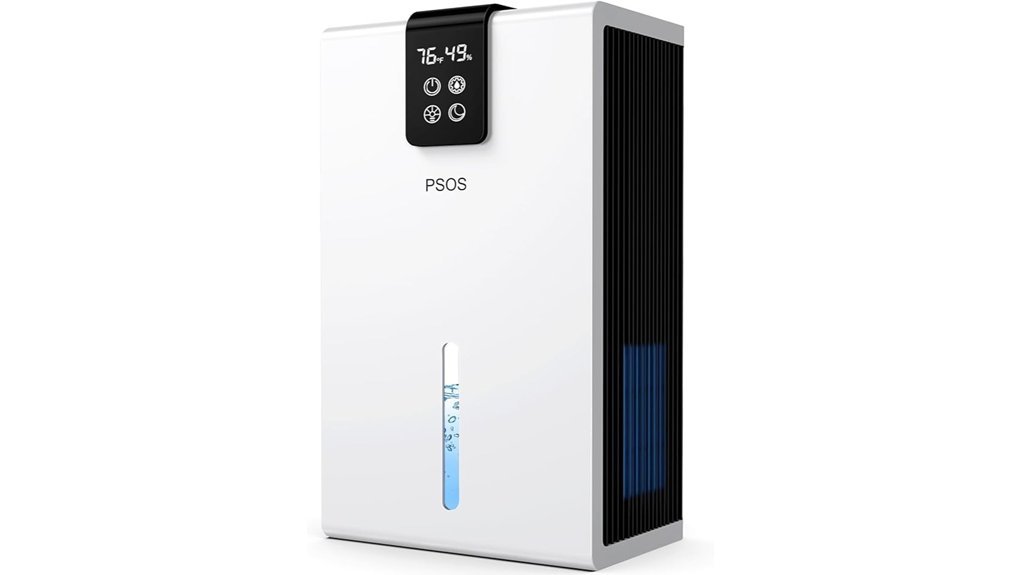 large capacity dehumidifier tank