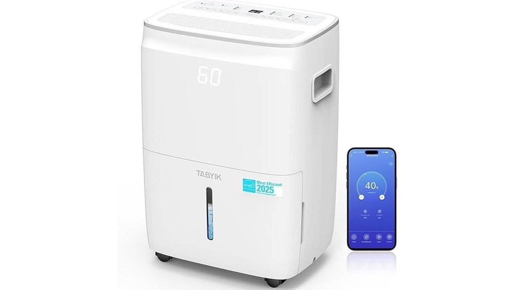 large capacity wifi dehumidifier