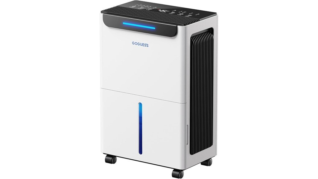 large dehumidifier with drain