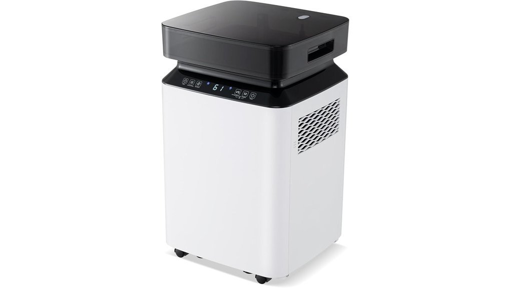 large dehumidifier with pump