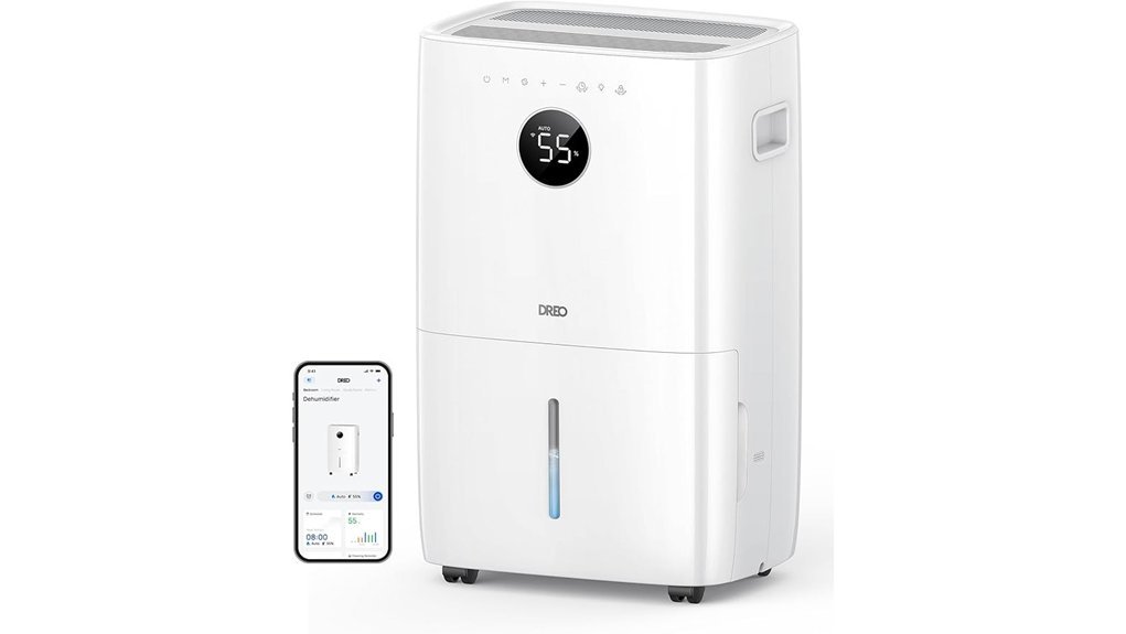 large room dehumidifier smart