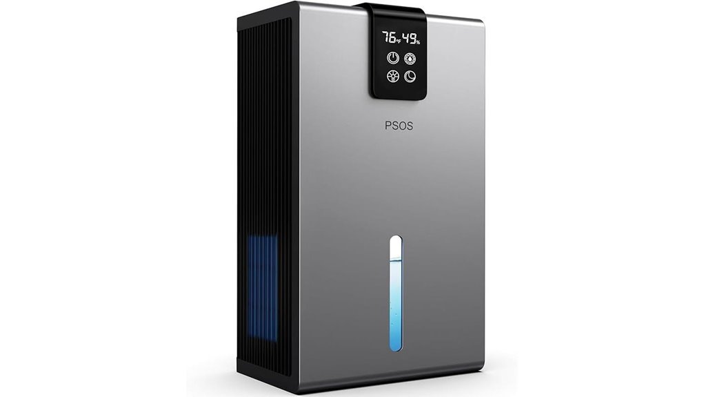 large tank dehumidifier display
