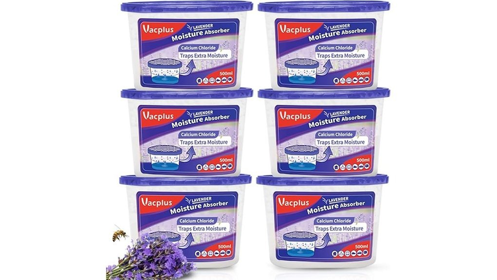lavender scented moisture absorbers