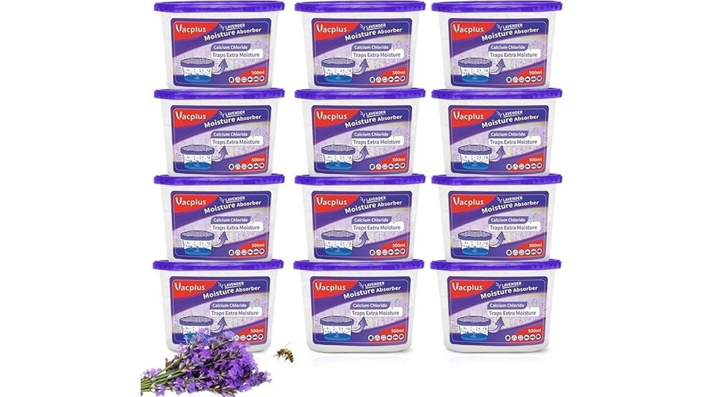 lavender scented moisture absorbers