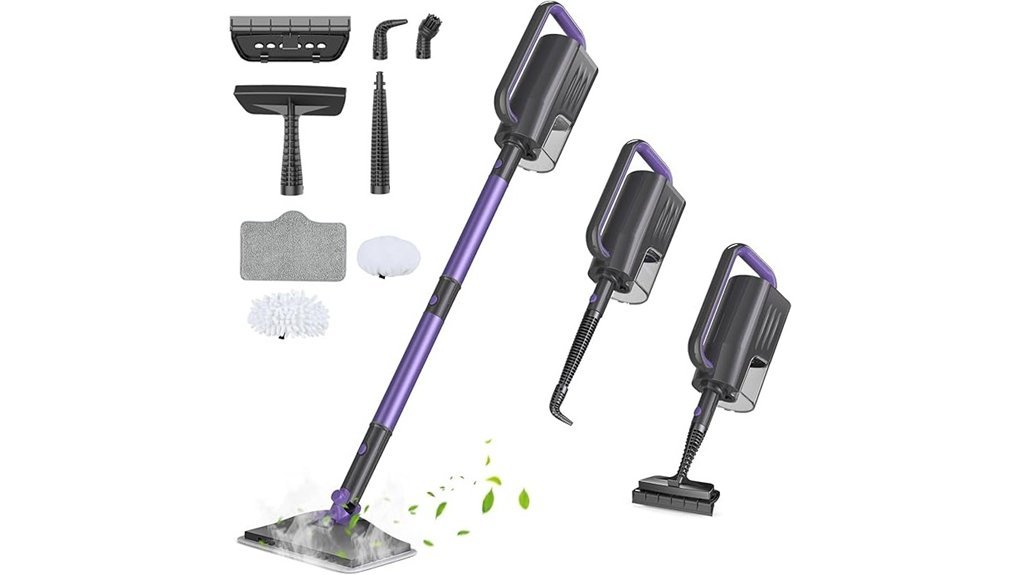 lavender steam mop with pads