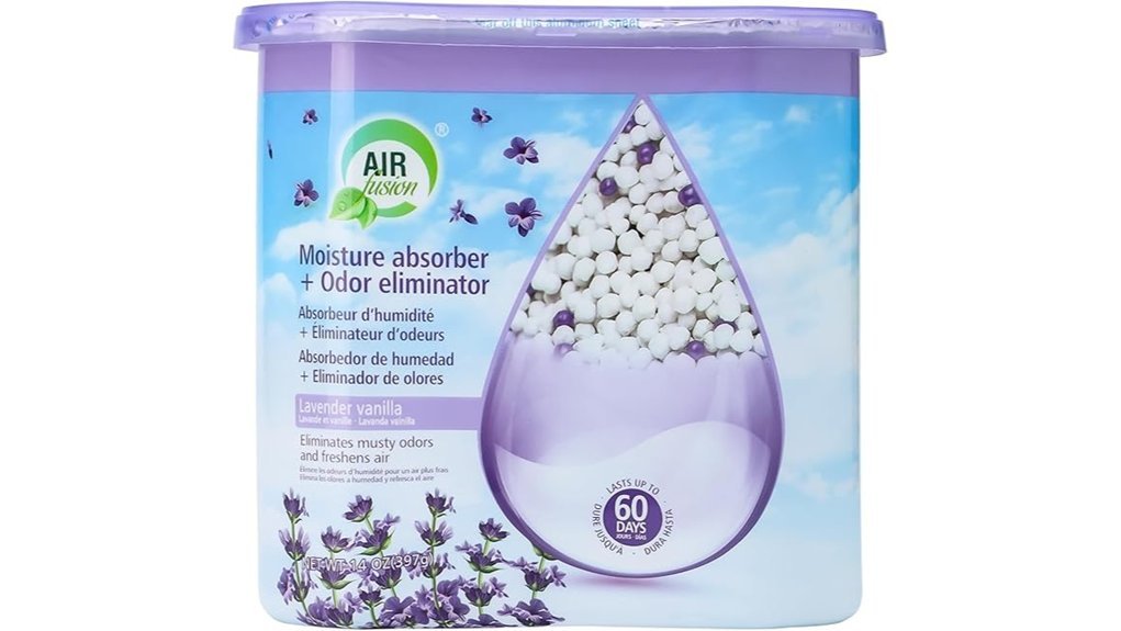 lavender vanilla moisture absorber