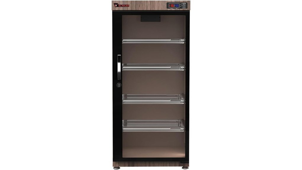 lockable electronic dry cabinet