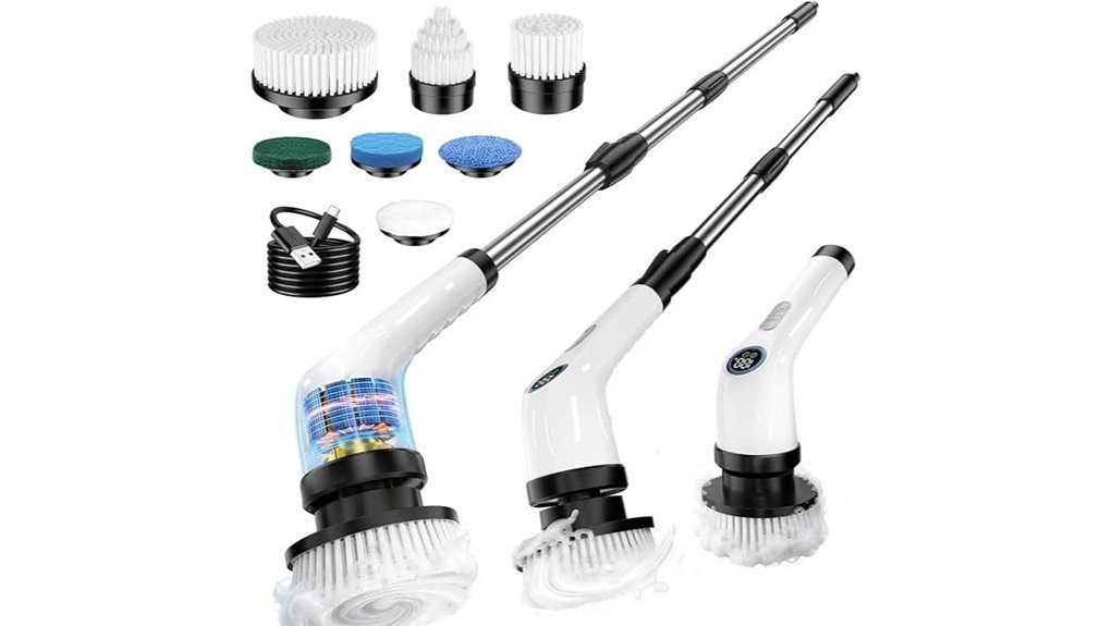 long lasting electric scrubber