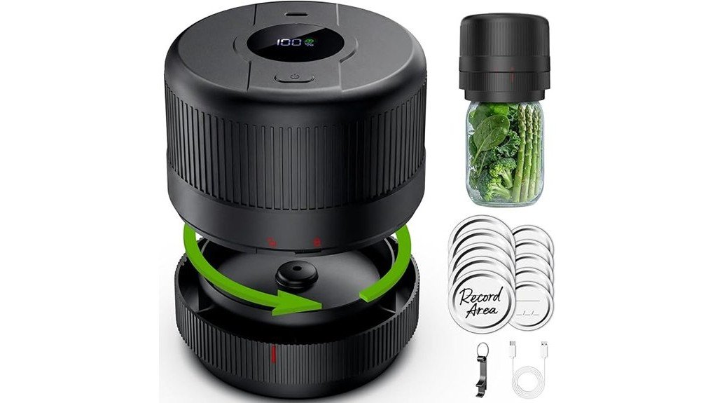 mason jar sealing system