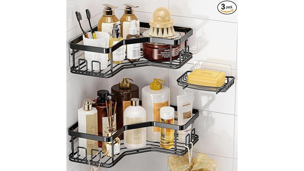maxiffe shower caddy review