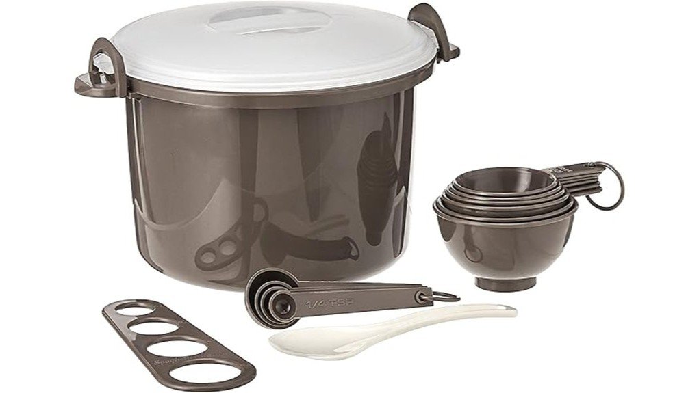 microwave rice and pasta cooker