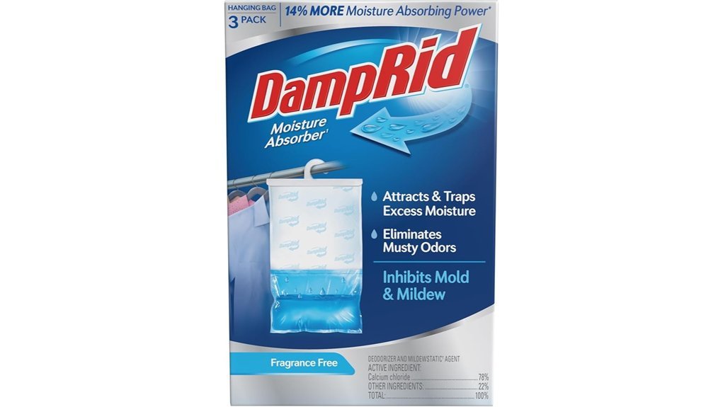 moisture absorber without fragrance