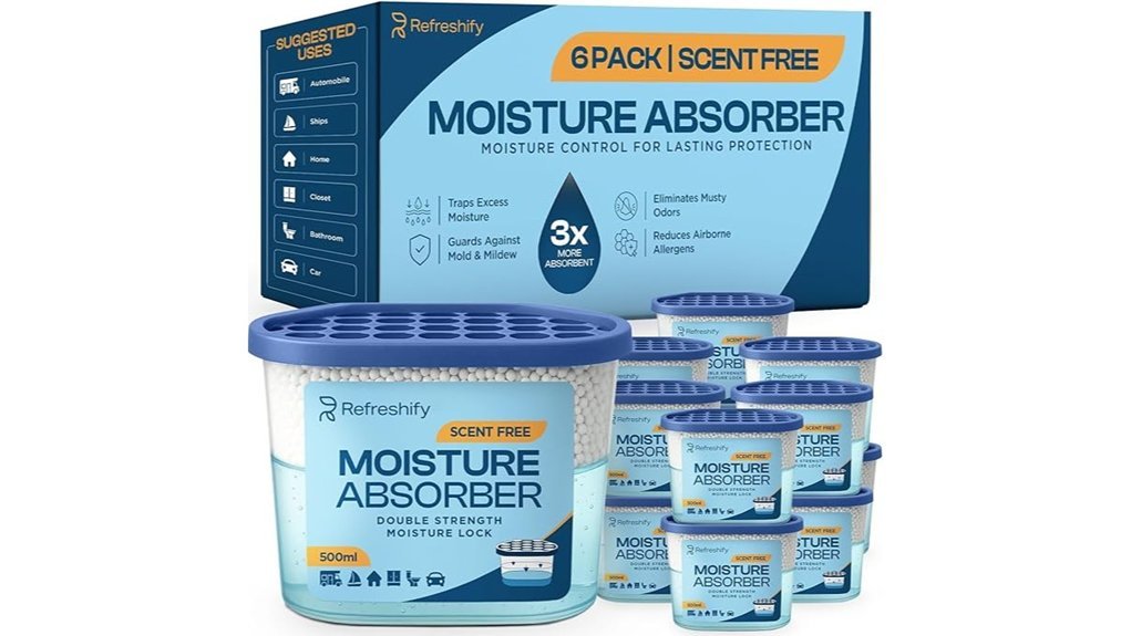 moisture absorbers 12 pack