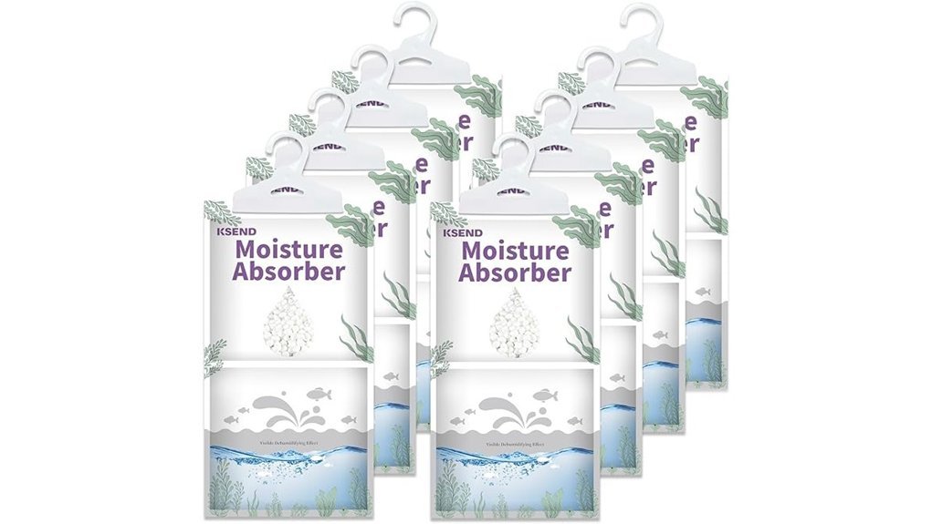 moisture absorbing dehumidifier bags
