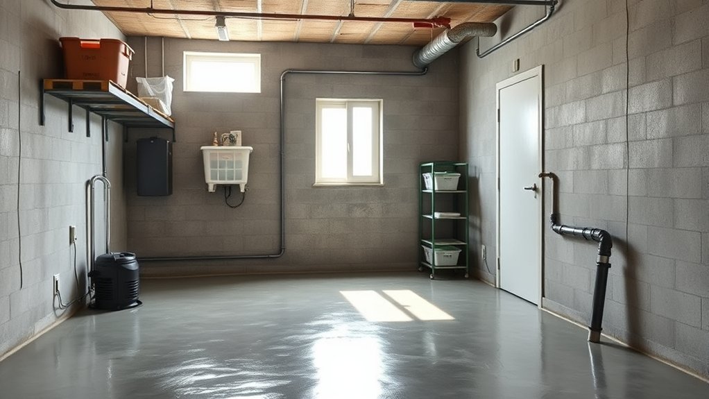 moisture control in basement