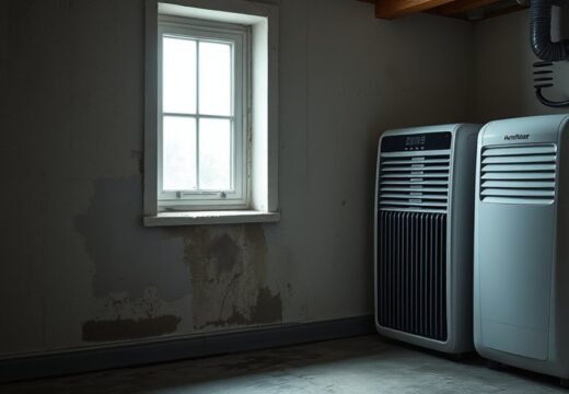 mold prevention with dehumidifier