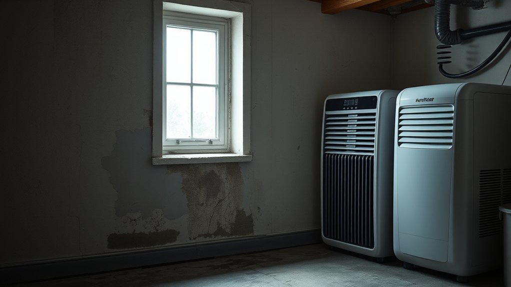 mold prevention with dehumidifier