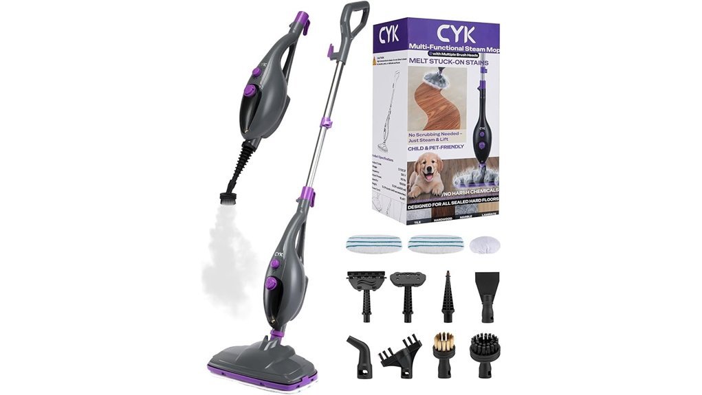 multi functional steam floor cleaner