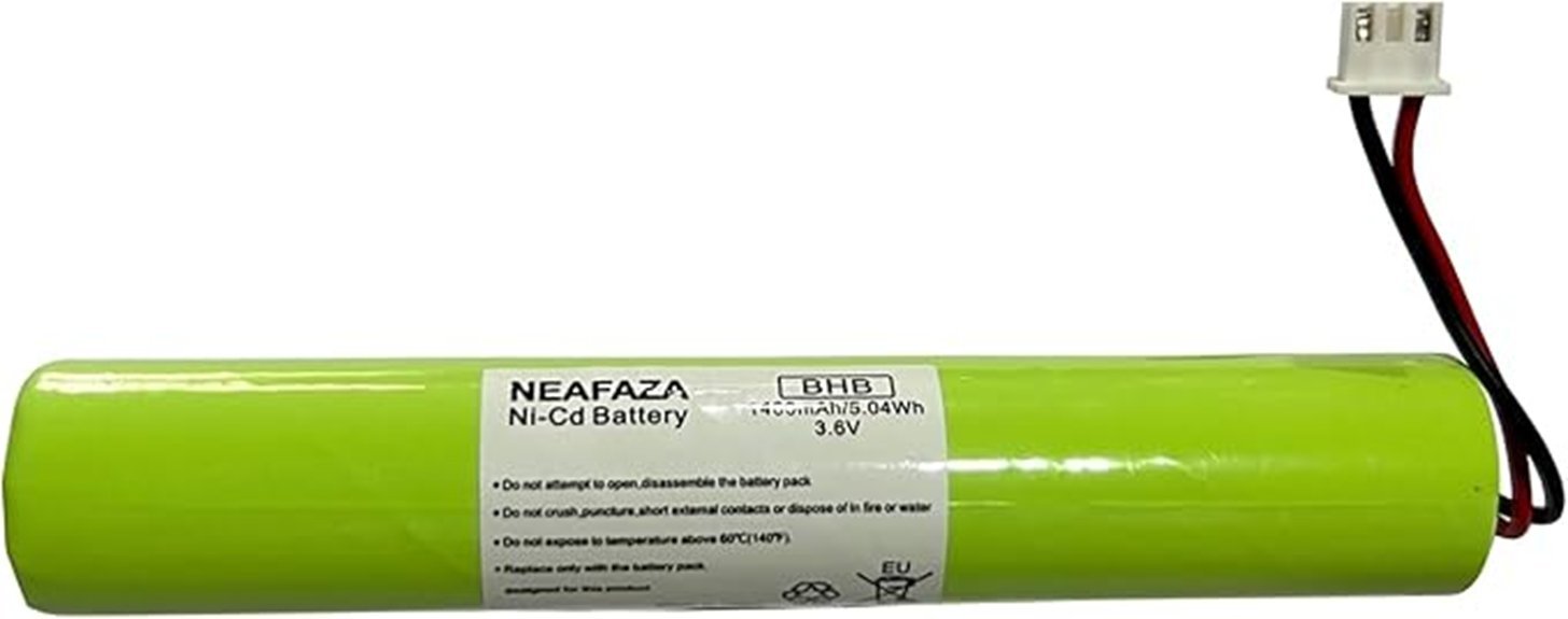 ni cd hurricane scrubber battery