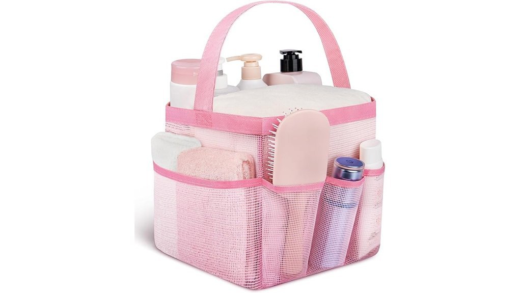 nine pocket shower organizer