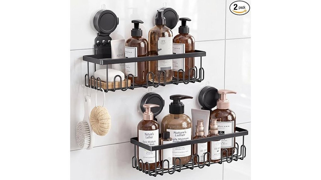 no drill shower caddy solution