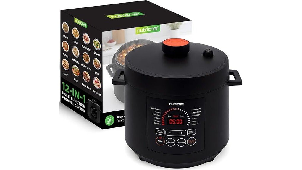 nutrichef pressure cooker review