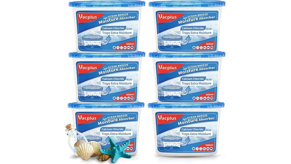 ocean scented moisture absorbers