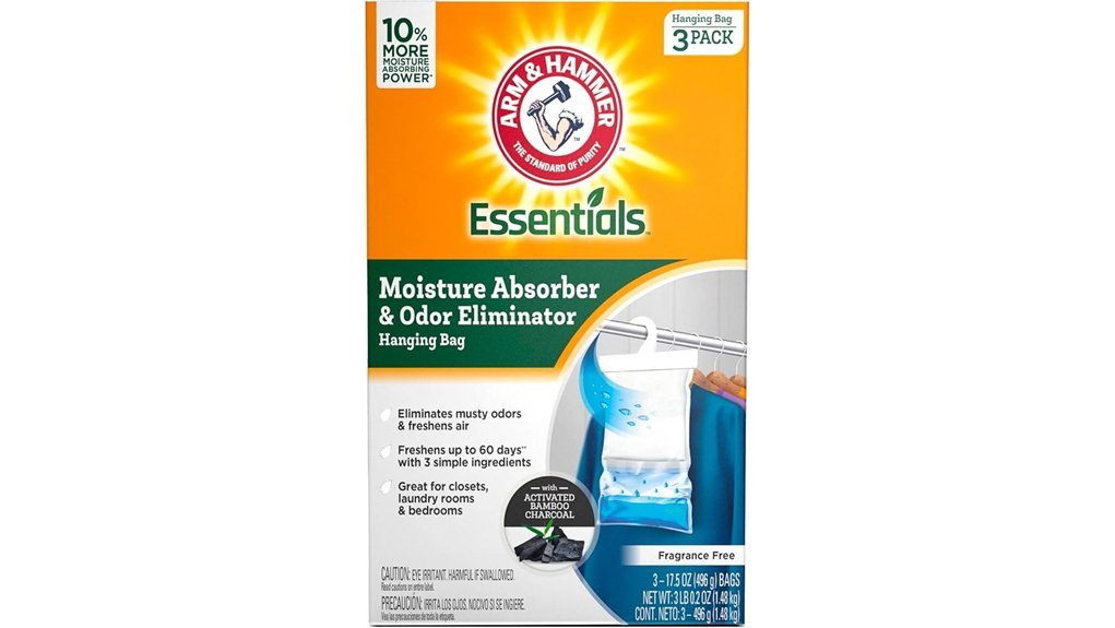 odor free moisture control solution