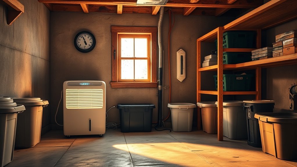 optimal basement humidity settings