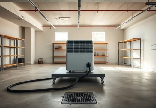 optimal dehumidifier basement placement