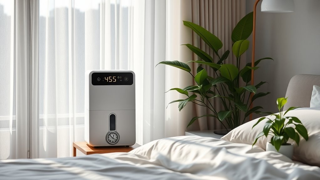 optimal dehumidifier humidity range